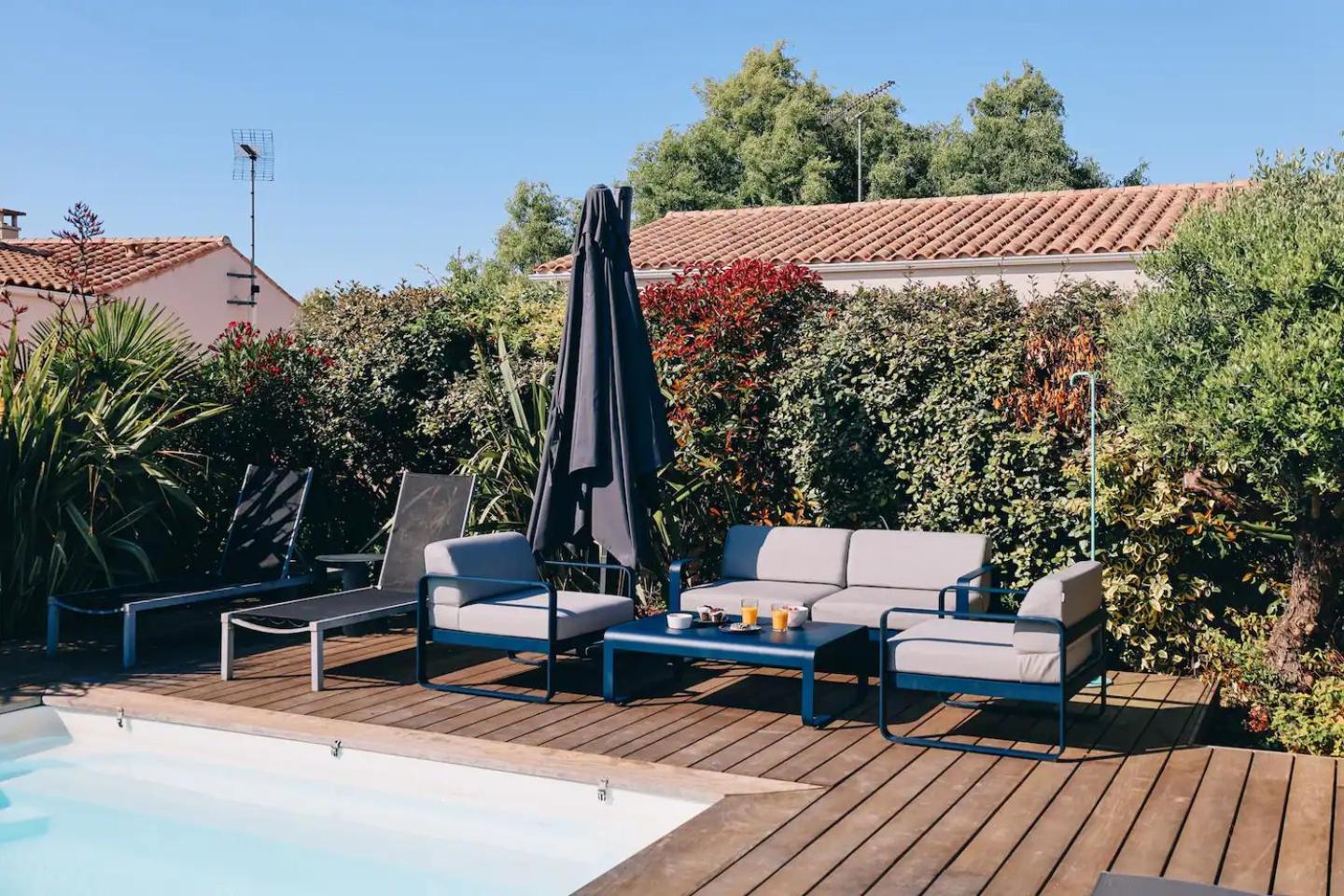 Ღ Le Paradis Bleu • Villa Avec Piscine Chauffee L'Houmeau المظهر الخارجي الصورة