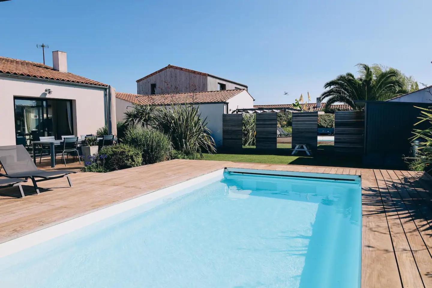 Ღ Le Paradis Bleu • Villa Avec Piscine Chauffee L'Houmeau المظهر الخارجي الصورة